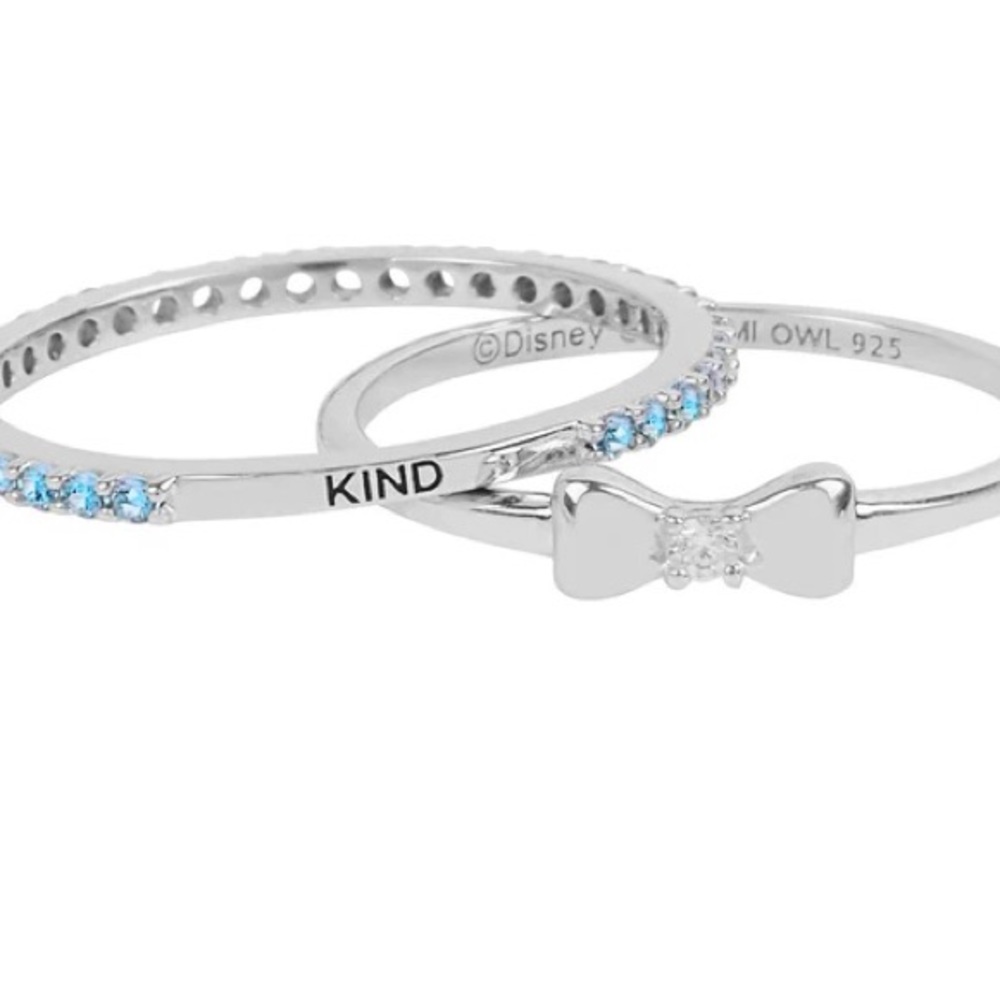 Origami Owl “Kind" CZ Stackable Rings - Picture 2 of 3
